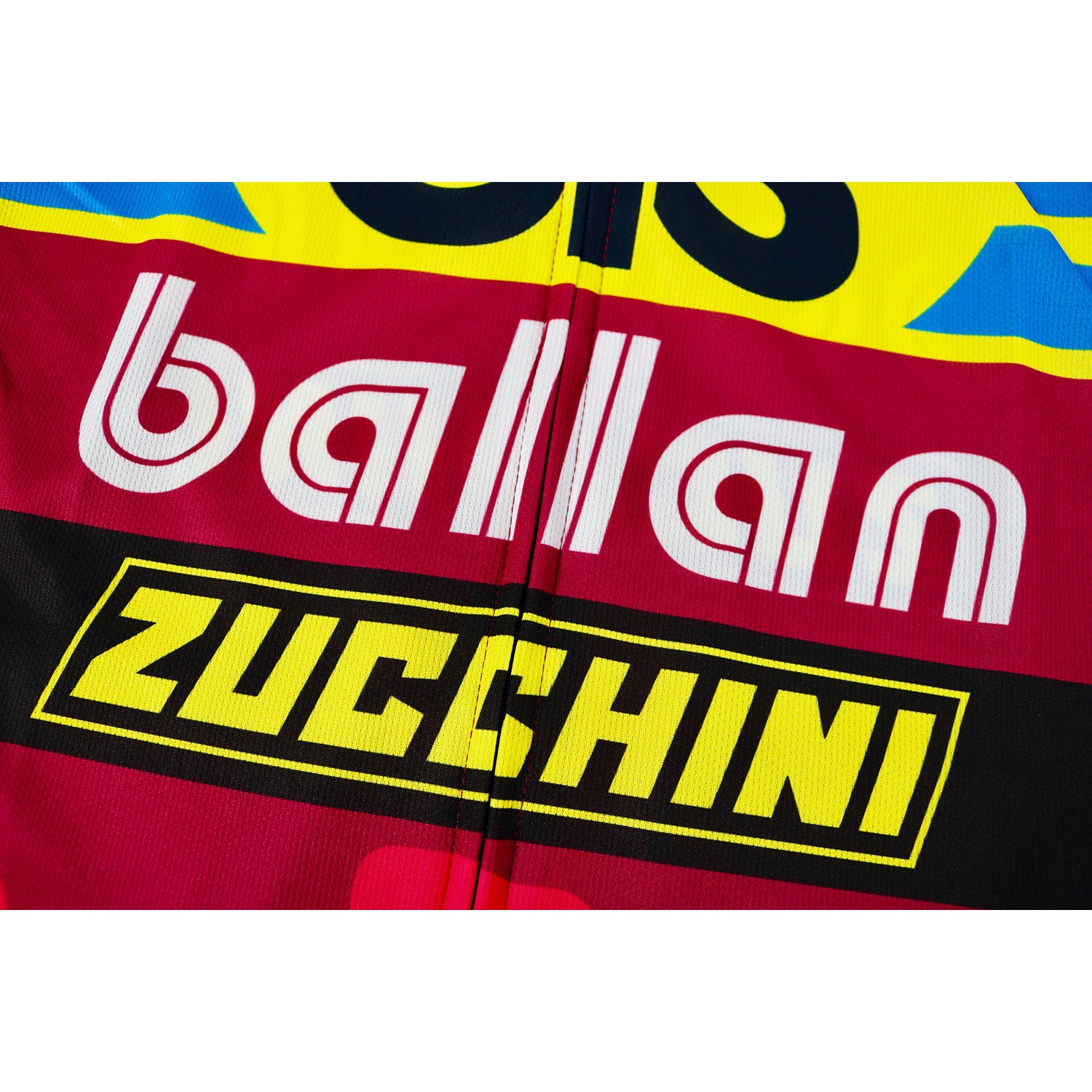 Close-up of the Ballan & Zucchini Logo on the Front