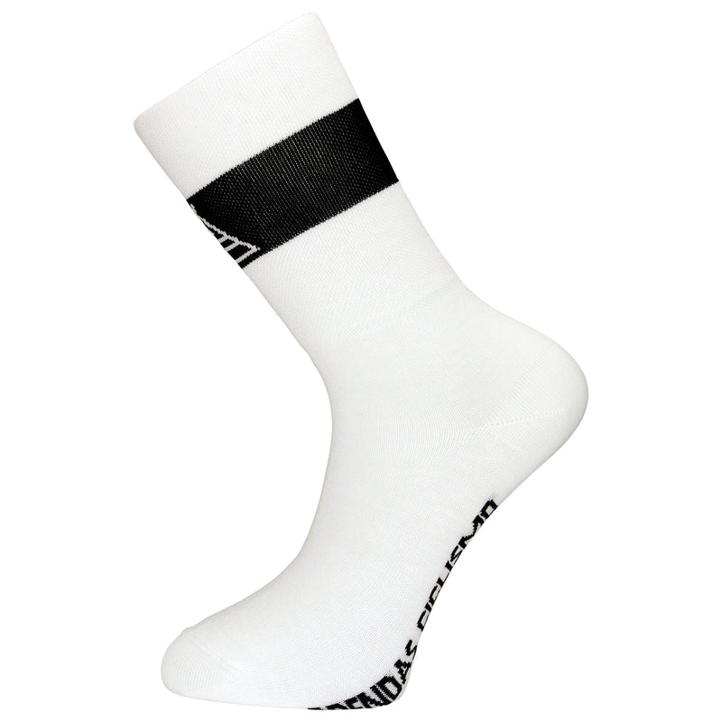 Prendas Ciclismo Team White Coolmax Socks