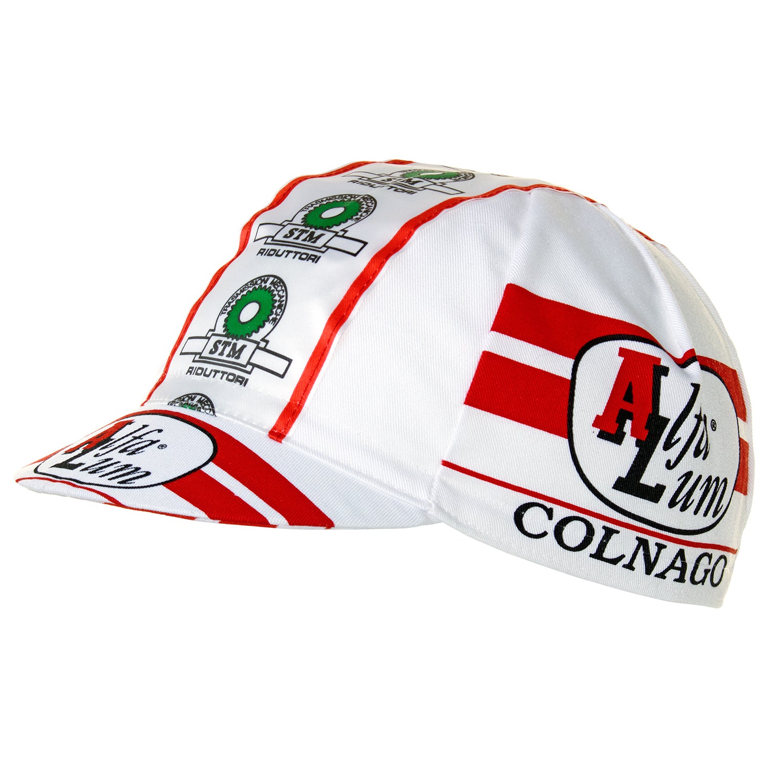 Alfa Lum/Colnago/STM Riduttori Retro Cotton Cycling Cap