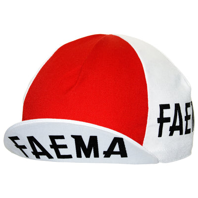 Faema Retro Cotton Cycling Cap