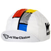 La Vie Claire Retro White Cycling Cap