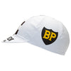 Peugeot BP Retro White Cotton Cycling Cap