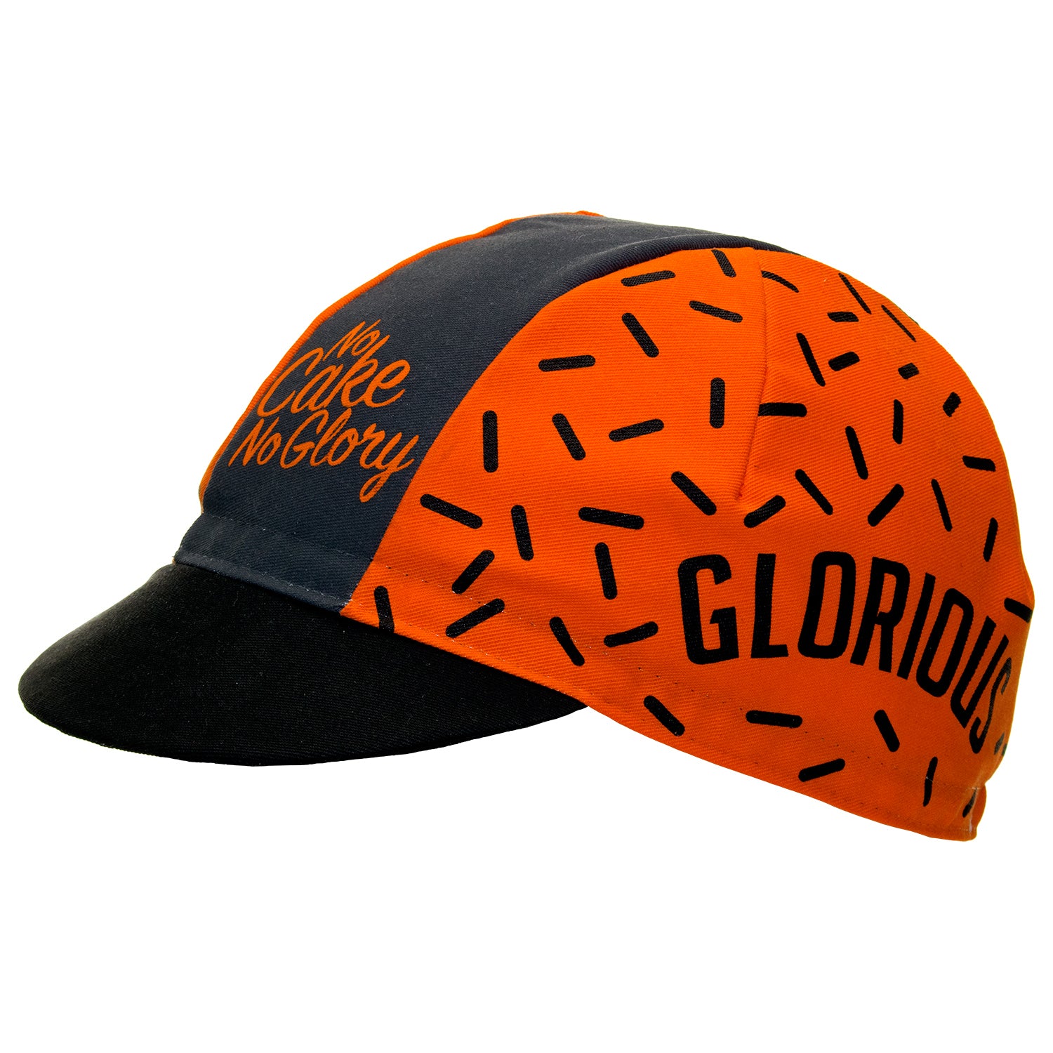 Orange cycling hot sale cap