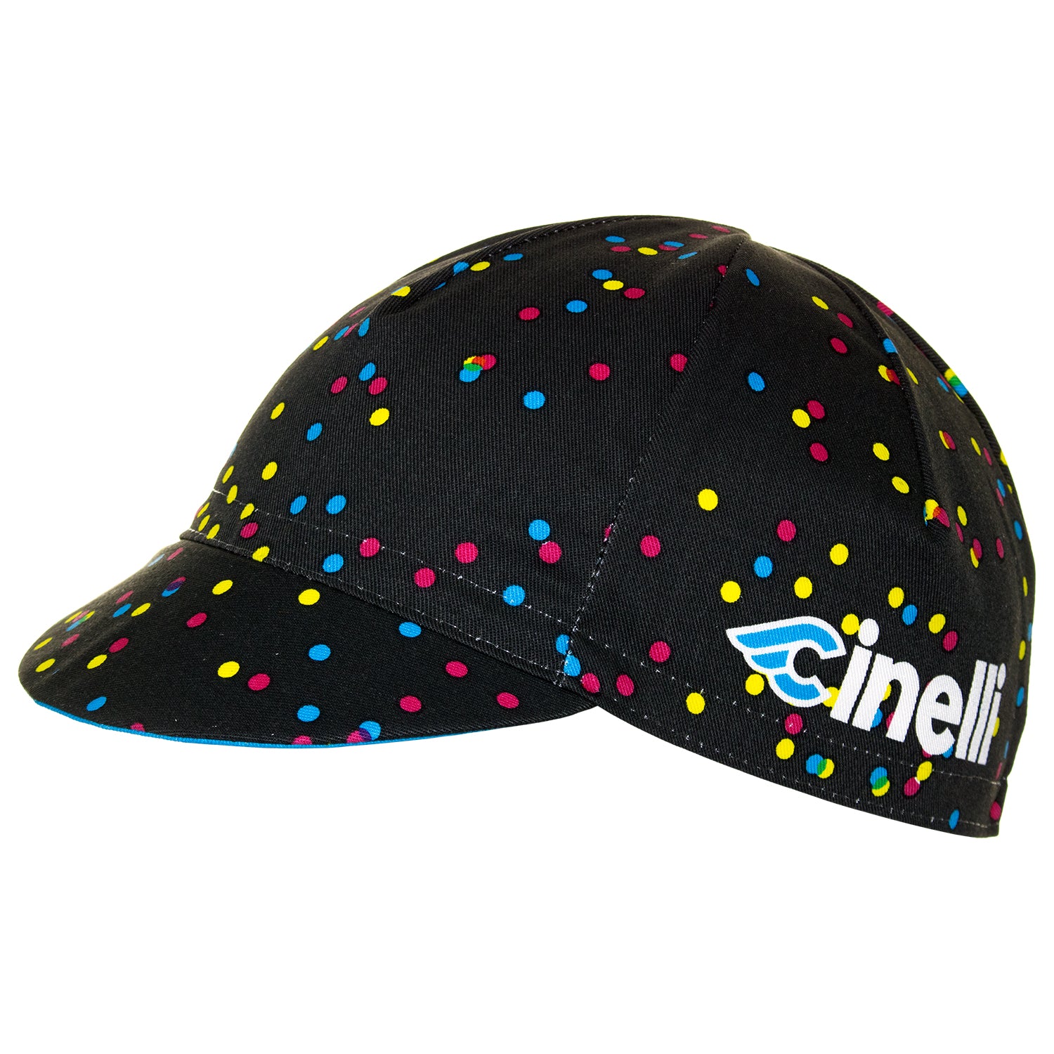 Cinelli Rider Collection - Columbus- Caleido Cotton Cycling Caps Made In Italy e
