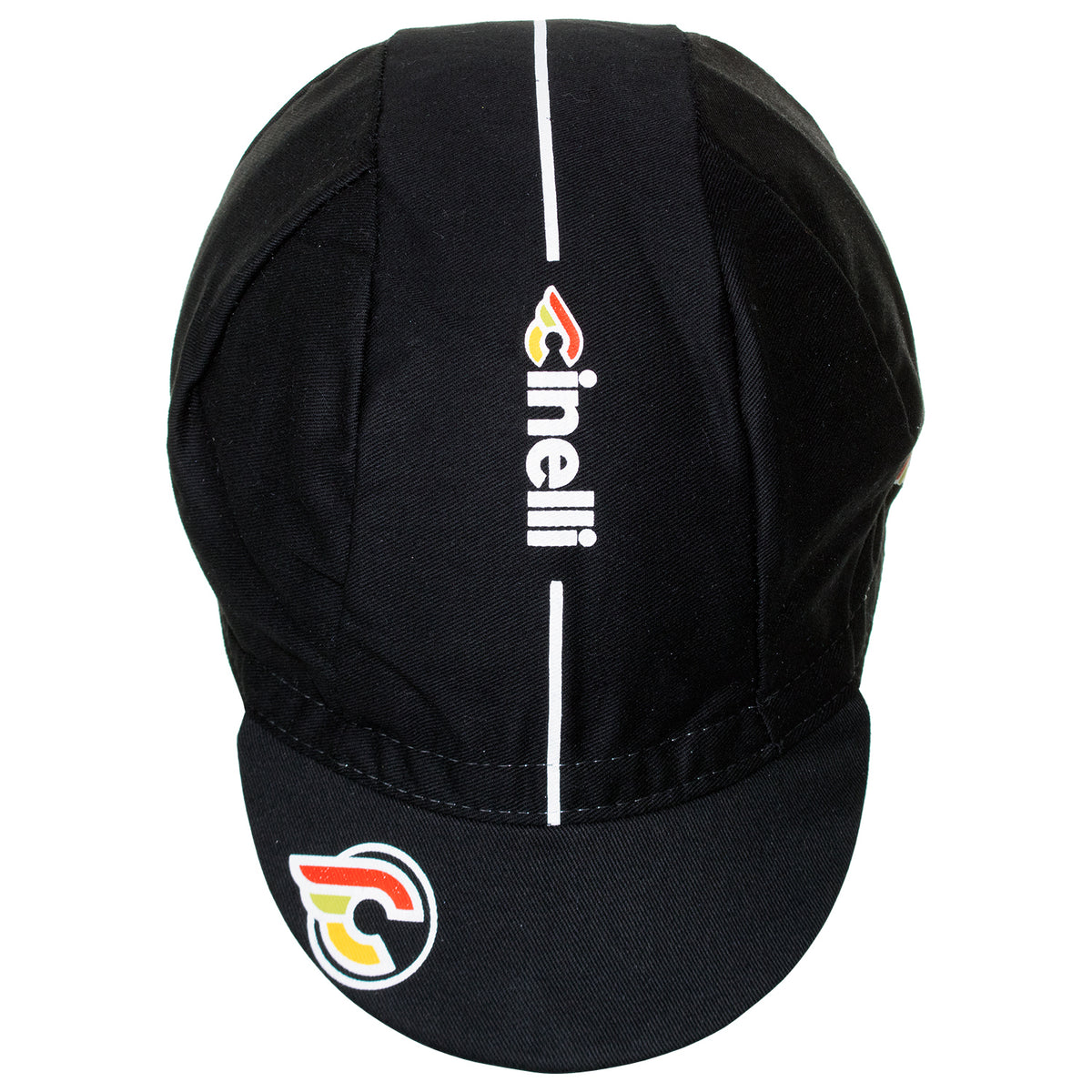 Cinelli Supercorsa Black Cotton Cycling Cap