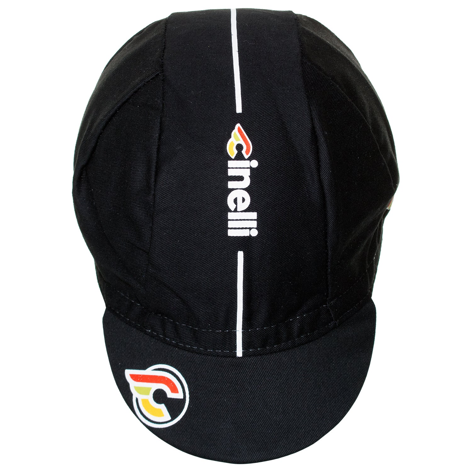 Cinelli Supercorsa Black Cotton Cycling Cap