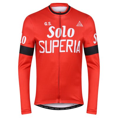 G.S. Solo Superia Retro Long Sleeve Jersey