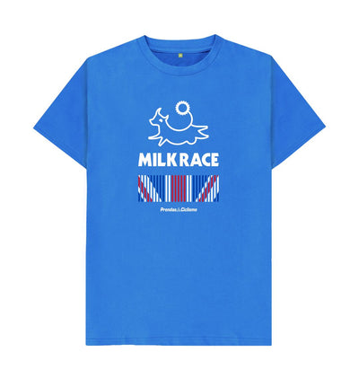 Bright Blue Milk Race T-Shirt