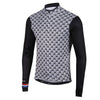 Bordeaux Paris Retro Long Sleeve Jersey