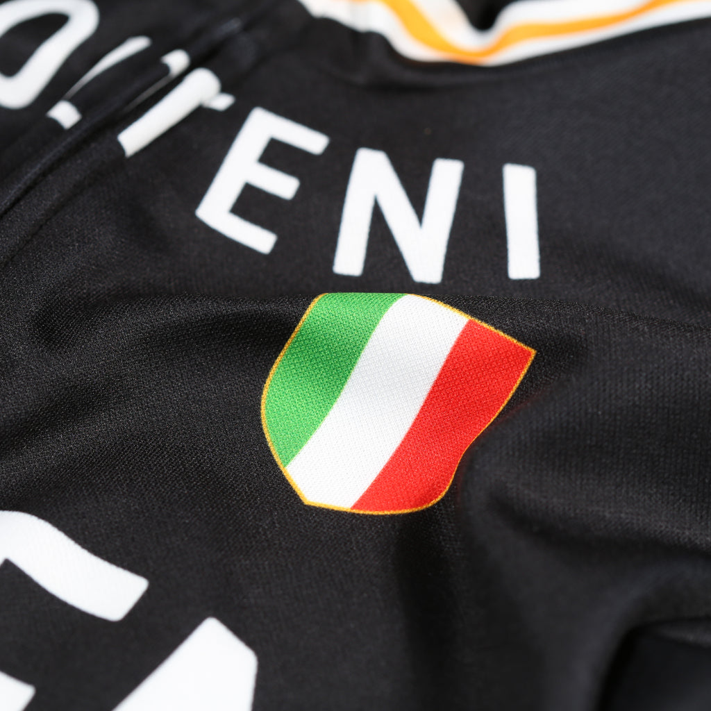 Molteni Black Retro Long Sleeve Jersey
