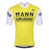 MANN-Grundig Yellow Retro Team Jersey