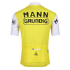 MANN-Grundig Yellow Retro Team Jersey