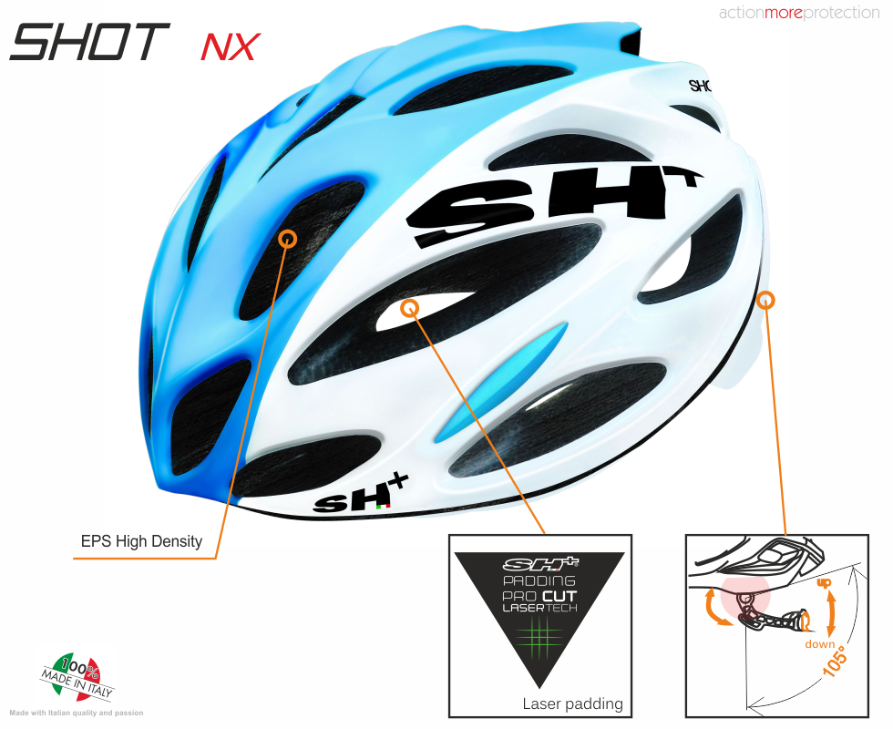 Sh+ online shot helmet