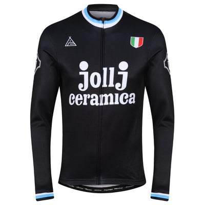 Jollj Ceramica-Padova Retro Long Sleeve Jersey