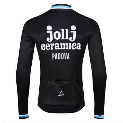 Jollj Ceramica-Padova Retro Long Sleeve Jersey