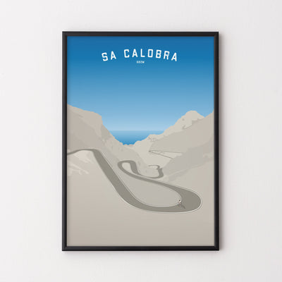 Sa Calobra – Poster – The English Cyclist