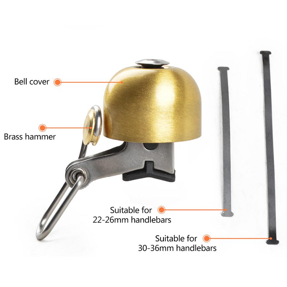 Forza Premium Cycling Bell - Silver