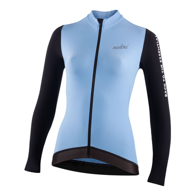 New LS Lady Fit Jersey - Fish Blue / Black