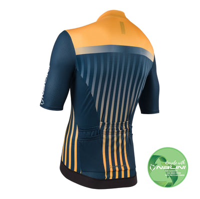 Men's New Respect Jersey - Blue/ Dark Yellow