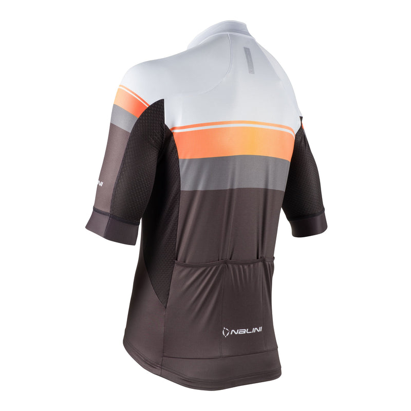 Nalini New Speed Jersey - Grey/Orange/White