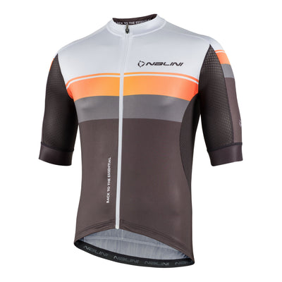 Nalini New Speed Jersey - Grey/Orange/White