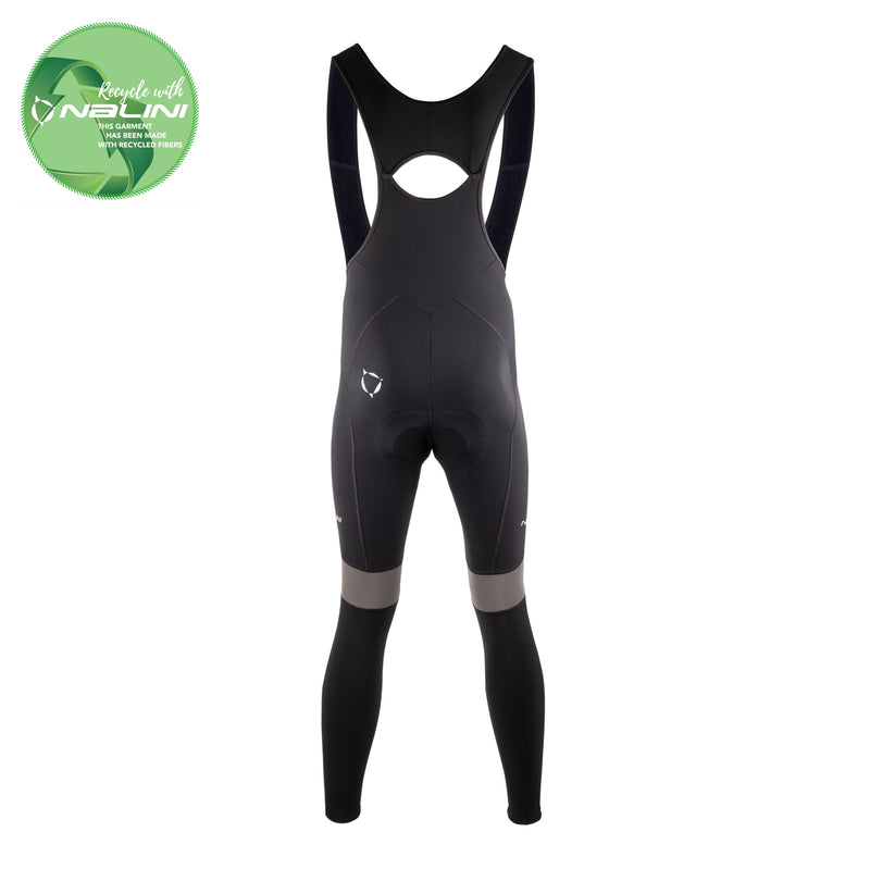 Nalini New Warm Reflex Bib Tight - Black / Reflective