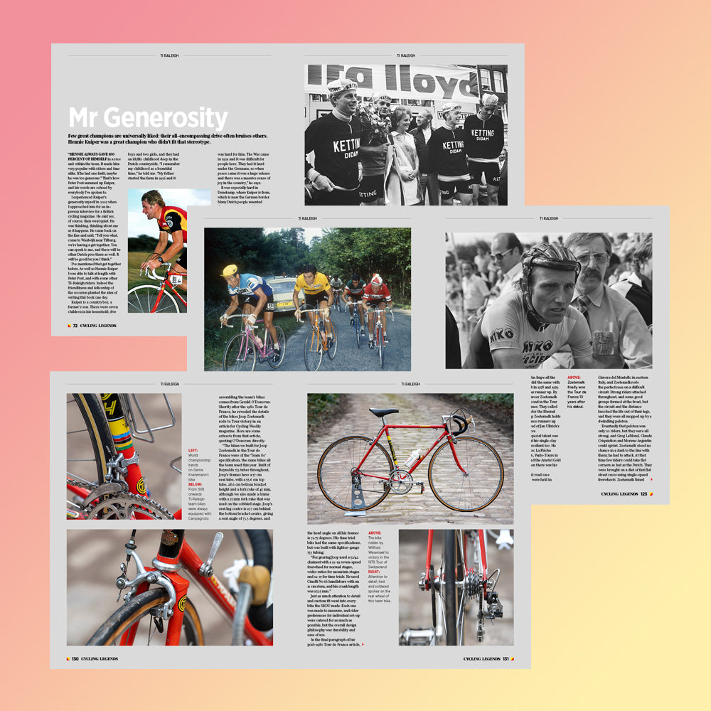 Ti Raleigh Paris Roubaix TI-Raleigh: Cycling's First Superteam - Prendas Ciclismo
