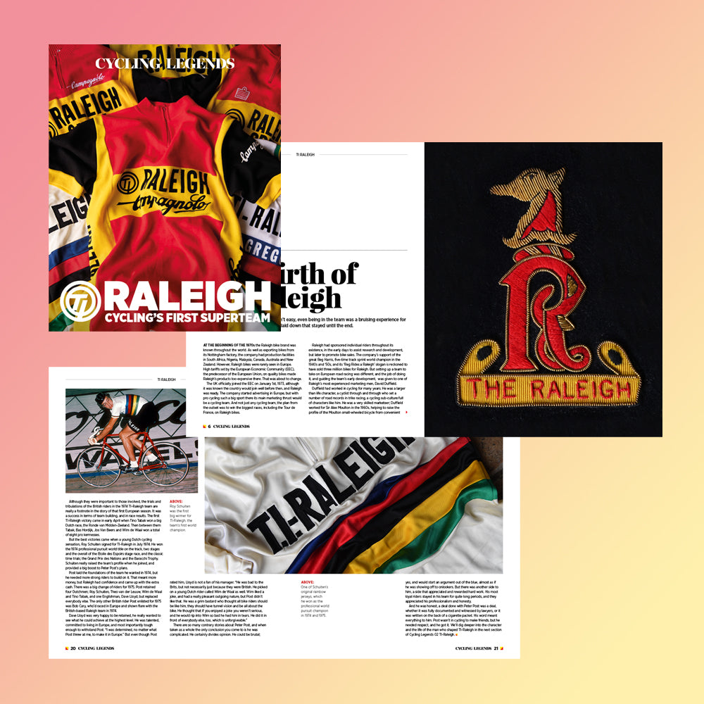 Ti Raleigh Paris Roubaix TI-Raleigh: Cycling's First Superteam - Prendas Ciclismo