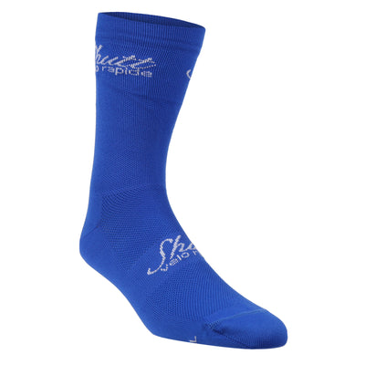 Shutt Strong Blue Cycling Socks