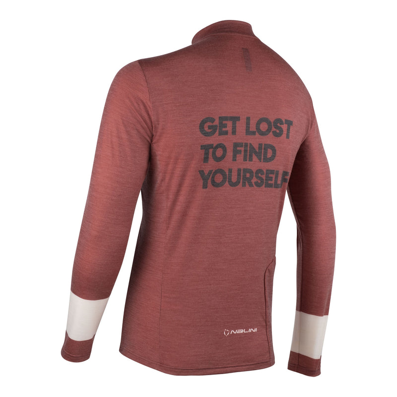 Nalini LS Wool Jersey - Wine Red