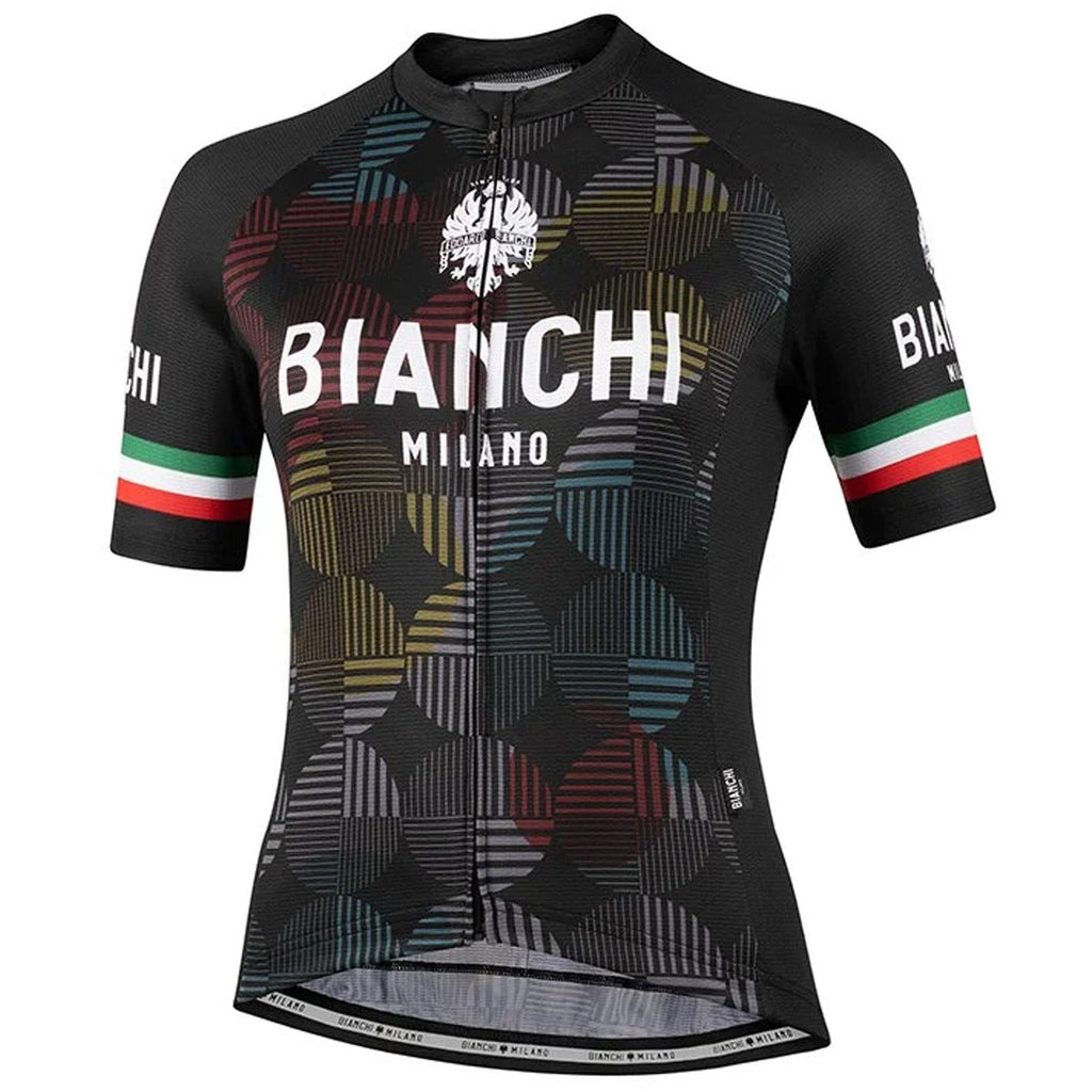 Bianchi Milano Ancipa Women's Black Jersey Prendas Ciclismo