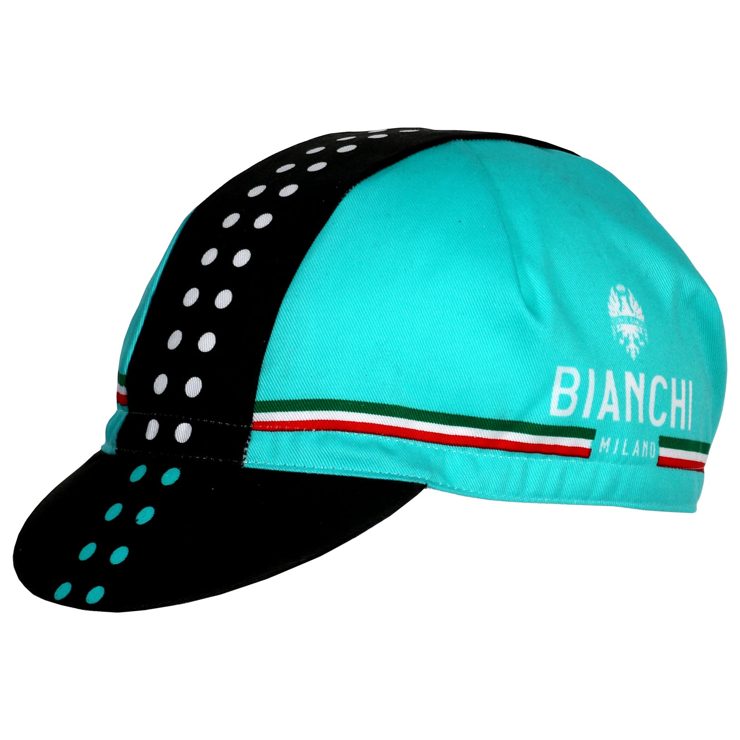 Bianchi Cycling Cap - Faster Dots