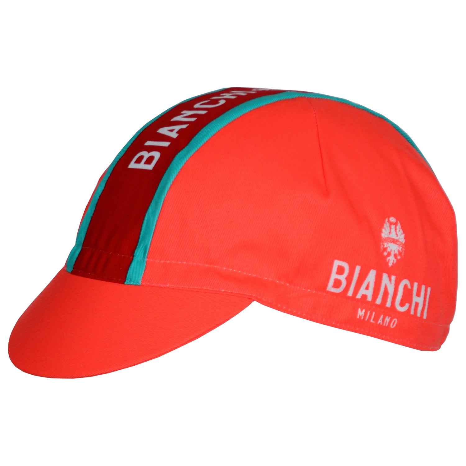 Bianchi Cycling Cap - Neon Orange