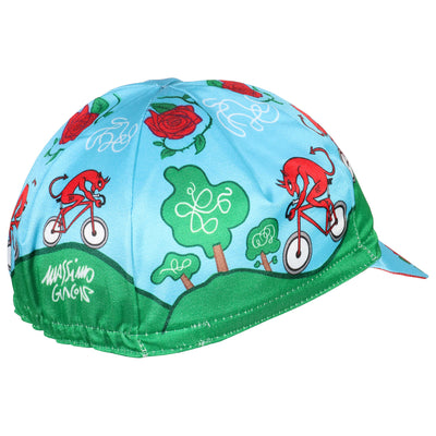 Cinelli Massimo Giacon Diavolo Rosso Cycling Cap