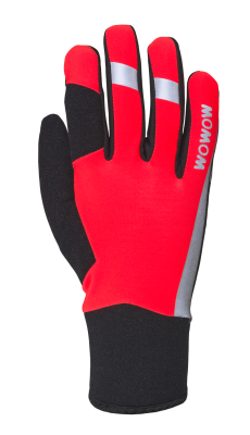 Wowow Early Fog Red Fluro Gloves