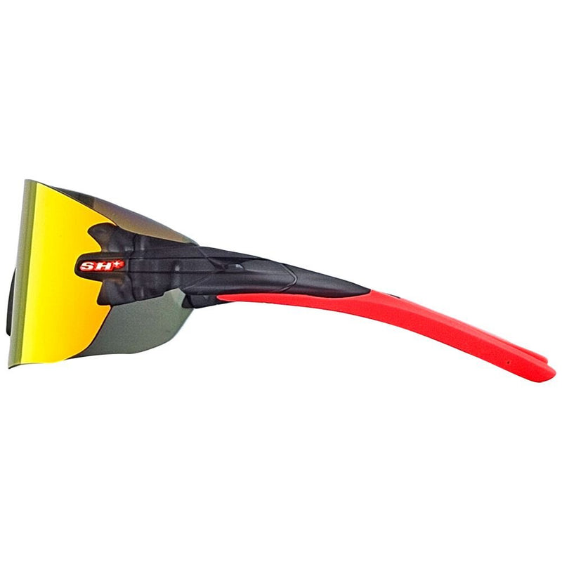 SH+ RG5300 Cycling Sunglasses - Graphite/Red