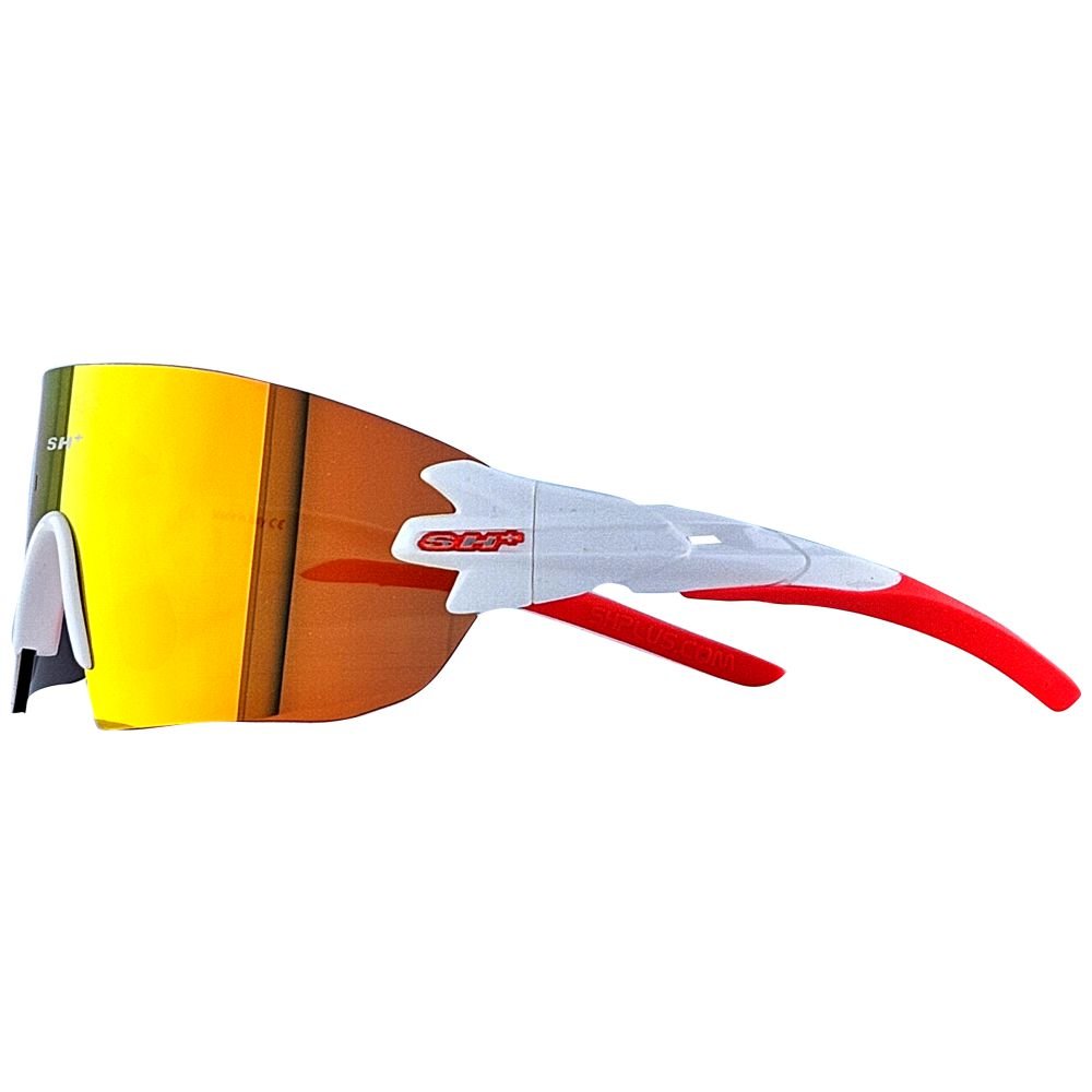 SH+ RG5300 Cycling Sunglasses - White/Red
