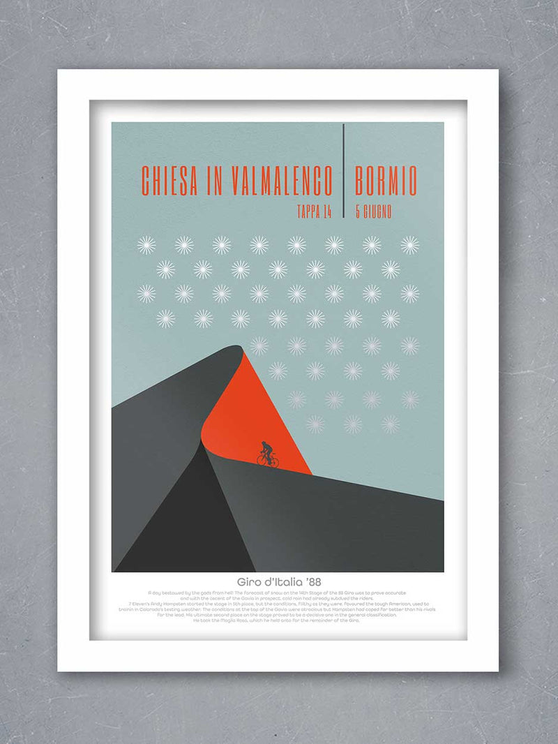 Giro 88 - Cycling Poster print Posters The Northern Line 