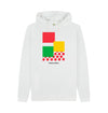 White PRENDAS COMBINATION CLASSIFICATION CELEBRATION HOODIE