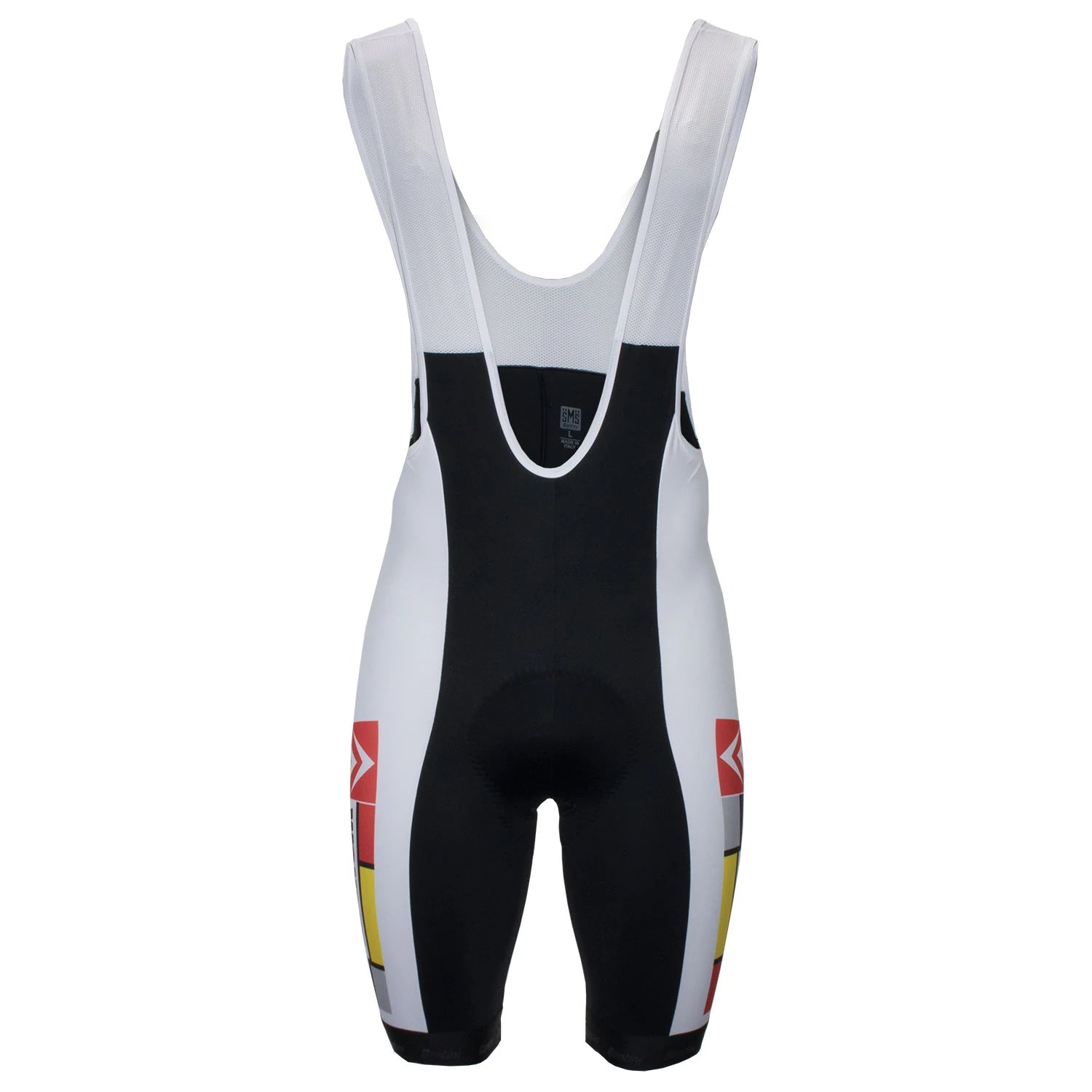 La Vie Claire Wonder Radar Retro Team Bib Shorts by Santini La Vie Claire Wonder Radar Retro Team Bib Shorts by Santini