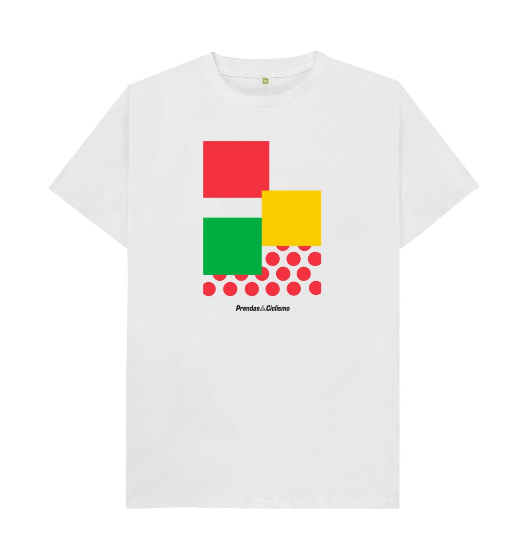 White Prendas Combination Celebration T-Shirt