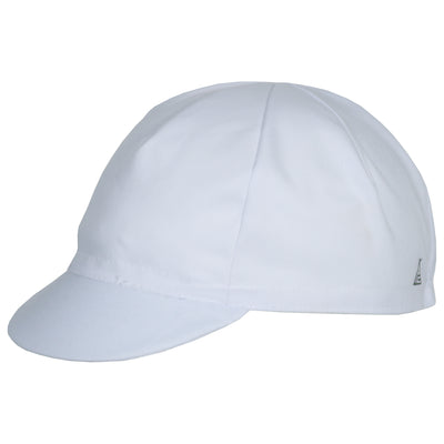 White Cycling Cap