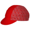 Prendas Lisboa Rain Red Cycling Cap