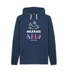 Navy MILK RACE HOODIE