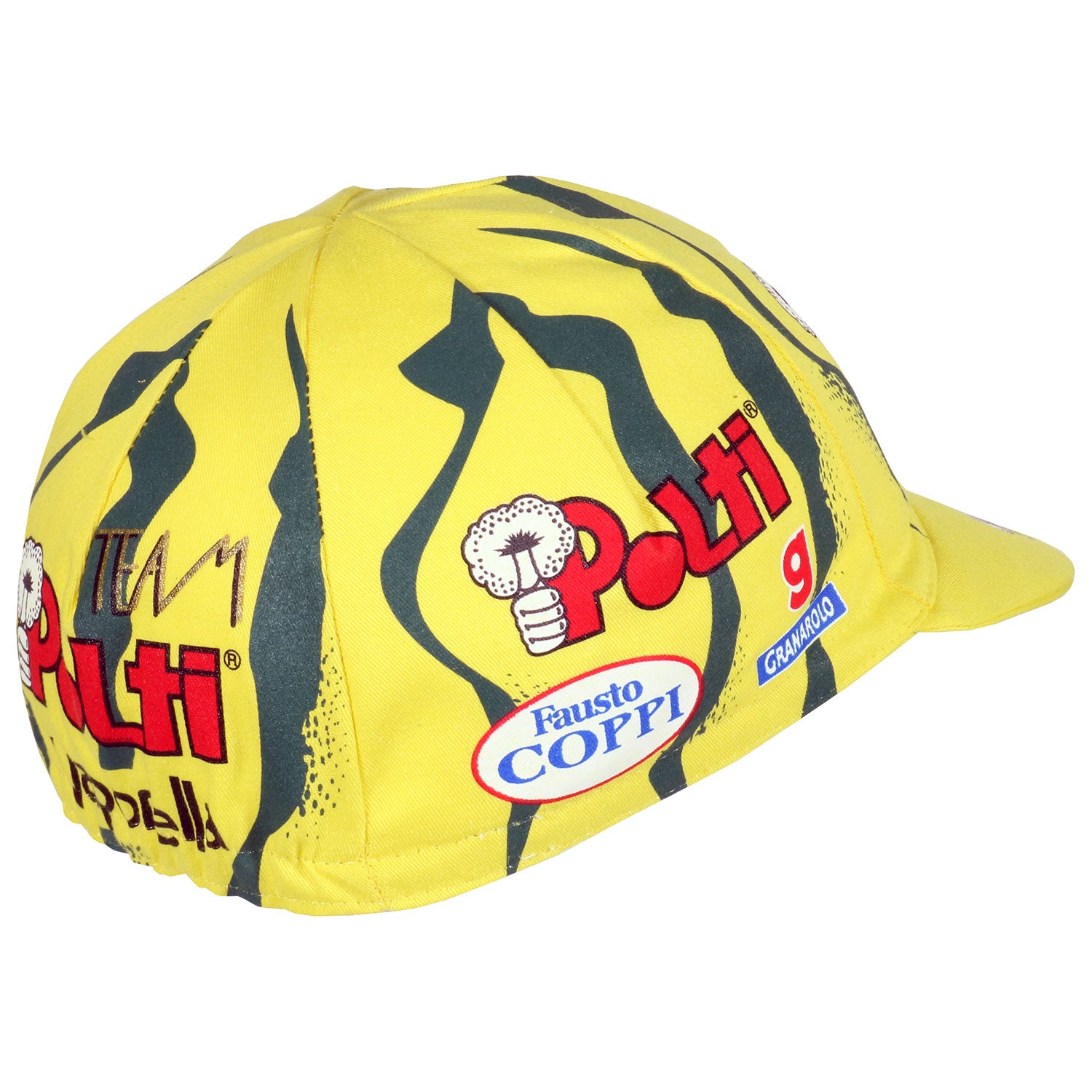 Team Polti Vaporetto Retro Cotton Cycling Cap