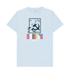 Sky Blue Peace Race T-Shirt