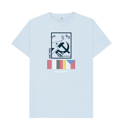 Sky Blue Peace Race T-Shirt